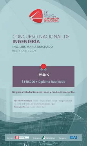 Afiche Concurso de Ingenieria Machado